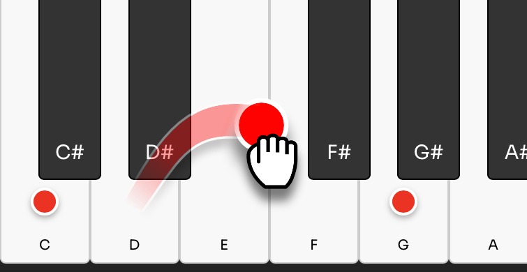 How to use the arpeggio tool