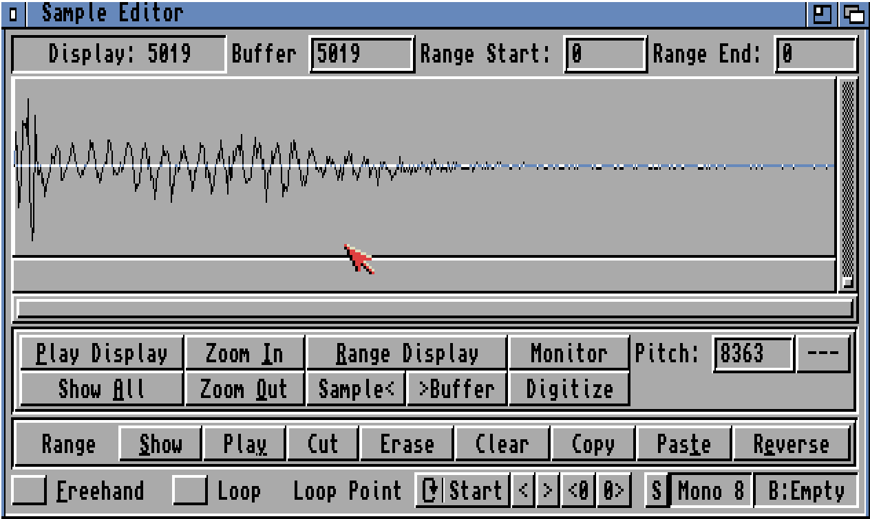 The Sample Editor